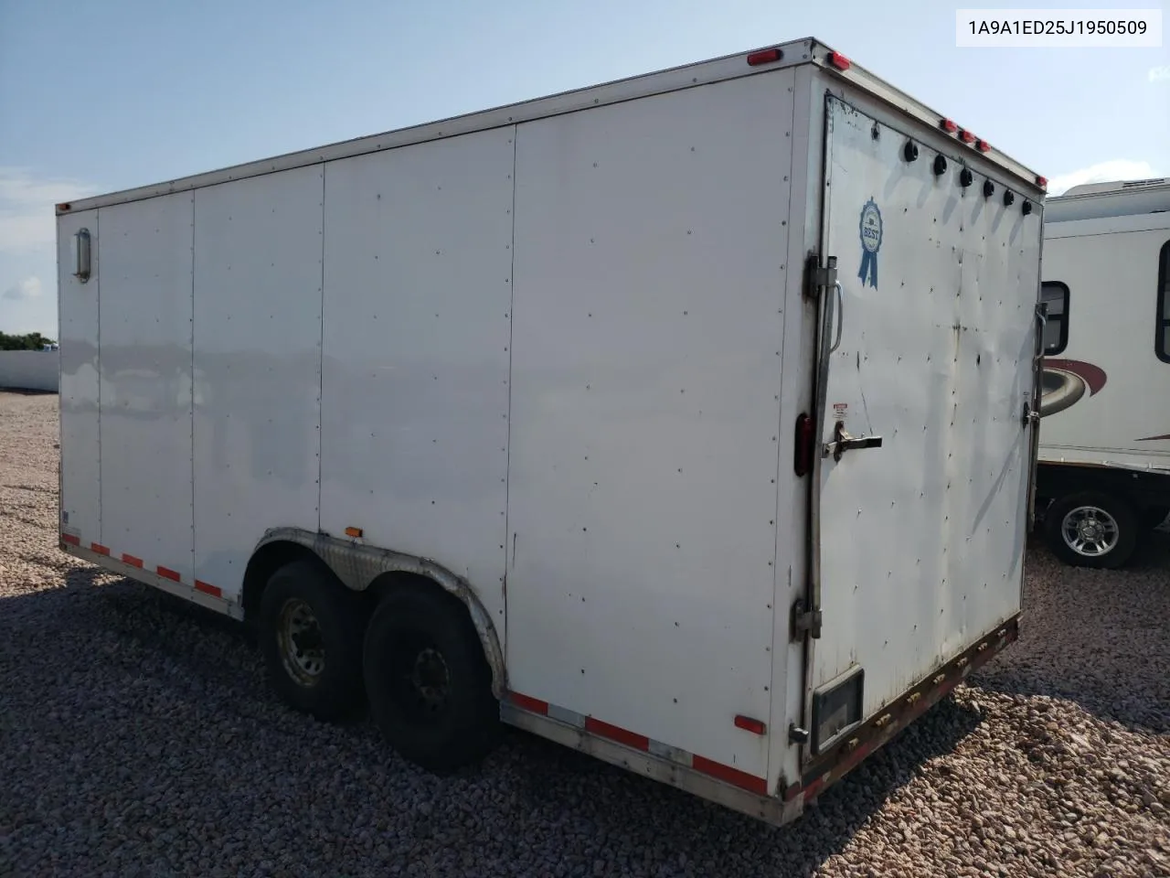 2018 American Motors Trailer VIN: 1A9A1ED25J1950509 Lot: 70372904