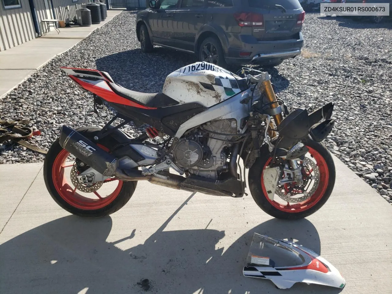 2024 Aprilia Rs 660 Extrema VIN: ZD4KSUR01RS000673 Lot: 71629004