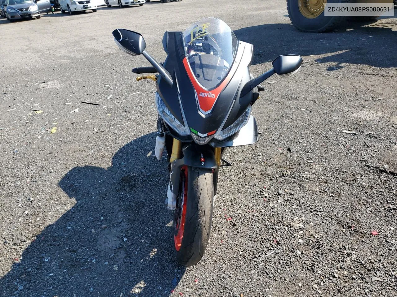 2023 Aprilia Rsv4 1100 VIN: ZD4KYUA08PS000631 Lot: 65925294