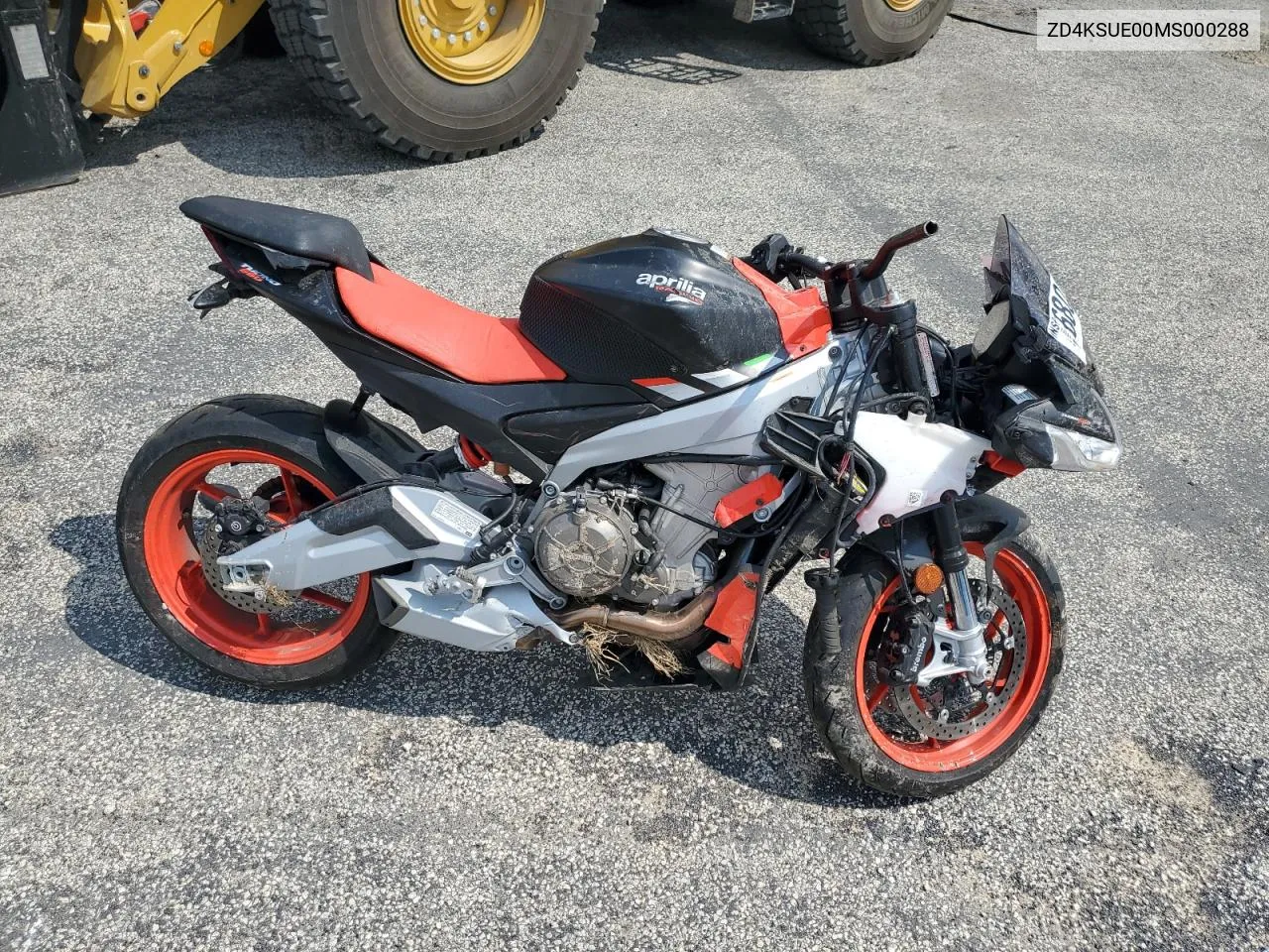 2021 Aprilia Tuono 660 VIN: ZD4KSUE00MS000288 Lot: 68034494