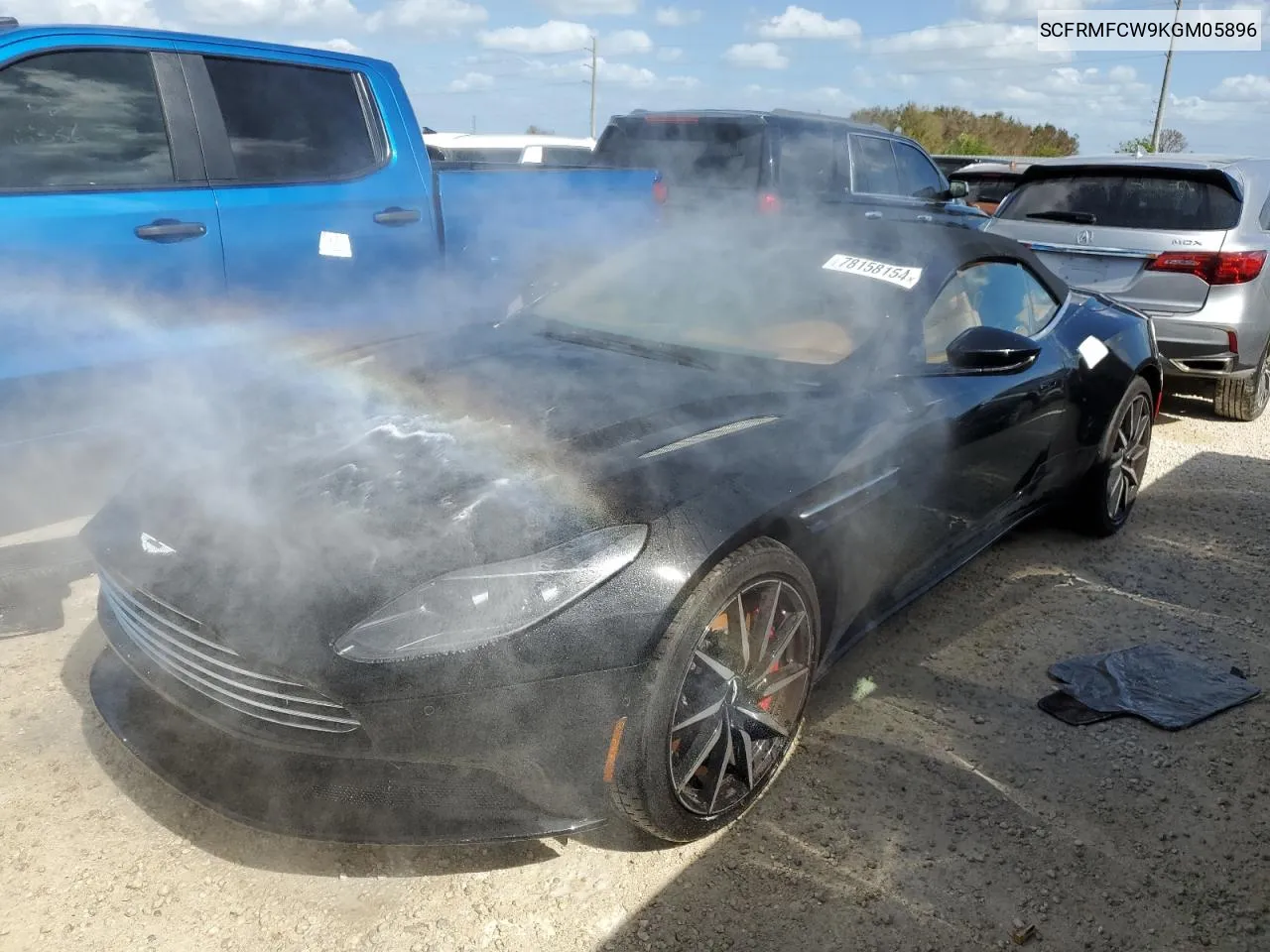 2019 Aston Martin Db11 VIN: SCFRMFCW9KGM05896 Lot: 78158154