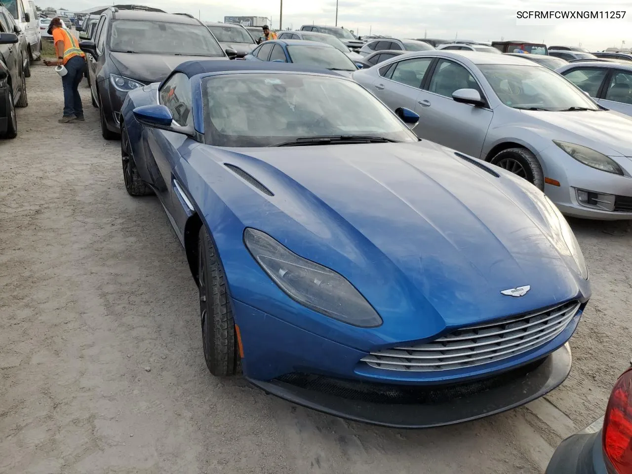 2022 Aston Martin Db11 VIN: SCFRMFCWXNGM11257 Lot: 75162314