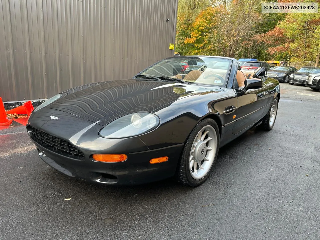 1998 Aston Martin Db7 VIN: SCFAA4126WK202428 Lot: 79806024