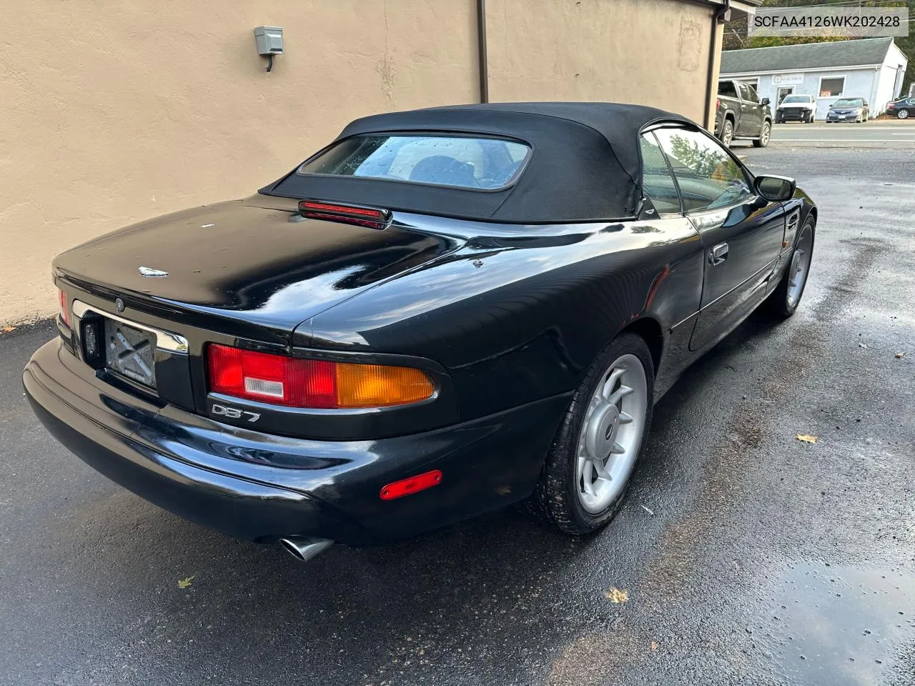 1998 Aston Martin Db7 VIN: SCFAA4126WK202428 Lot: 79806024