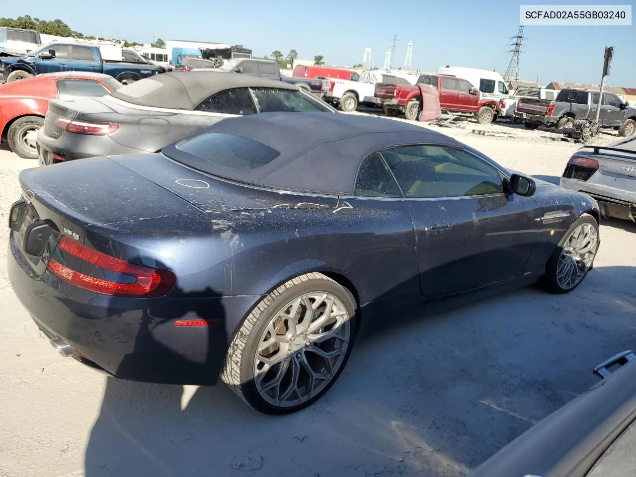 2005 Aston Martin Db9 Volante VIN: SCFAD02A55GB03240 Lot: 73351594