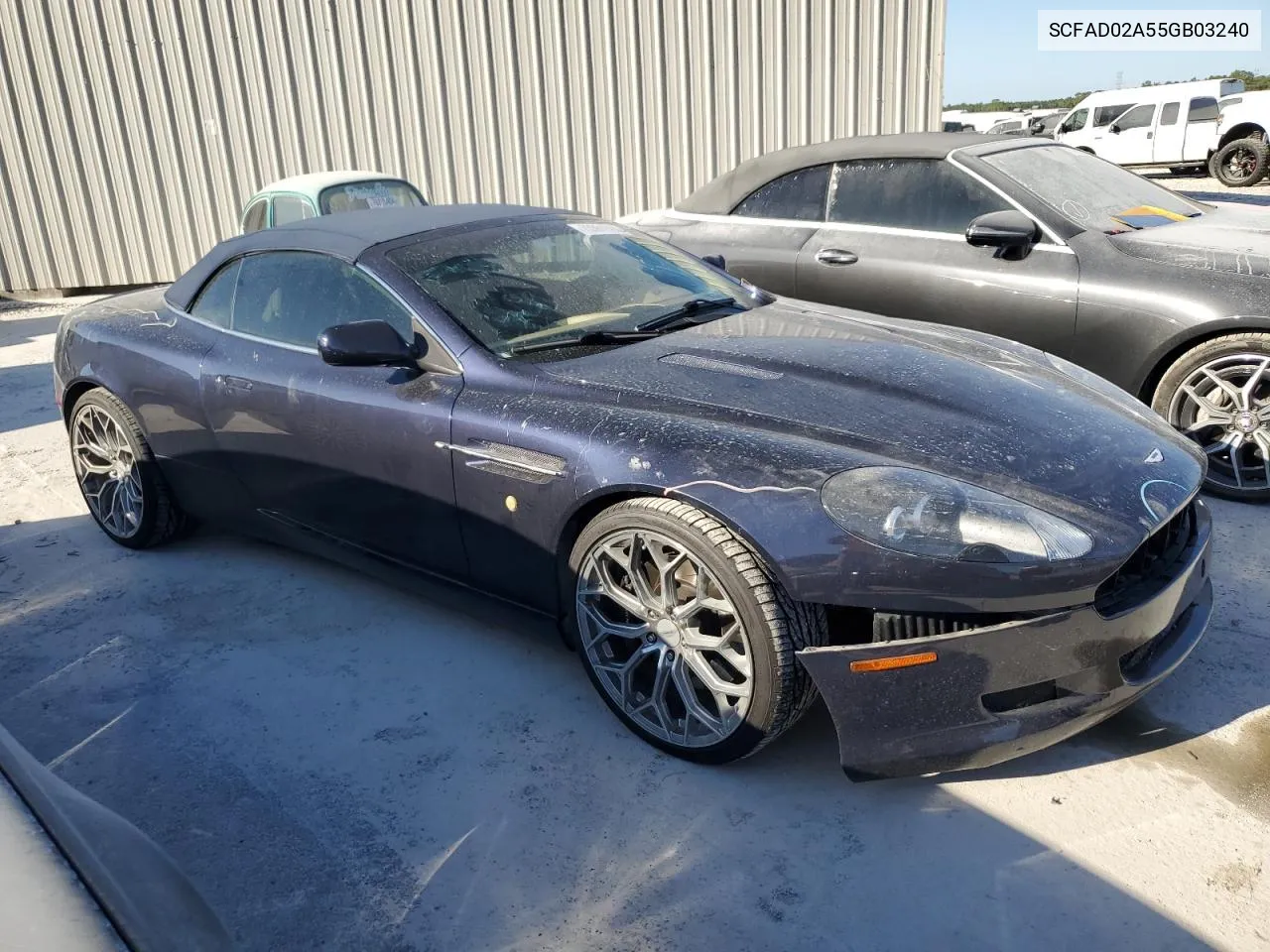 2005 Aston Martin Db9 Volante VIN: SCFAD02A55GB03240 Lot: 73351594