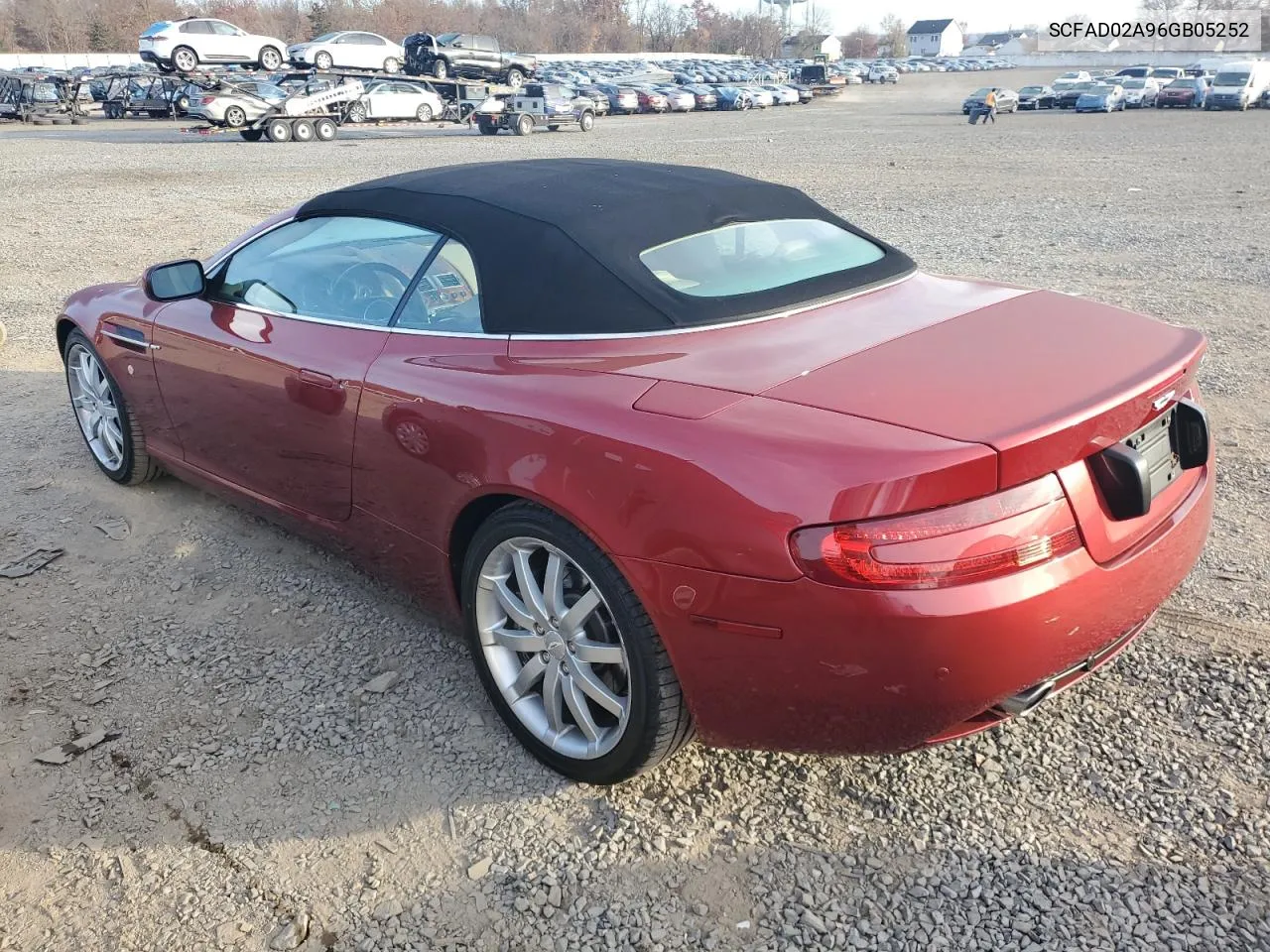 2006 Aston Martin Db9 Volante VIN: SCFAD02A96GB05252 Lot: 79606164