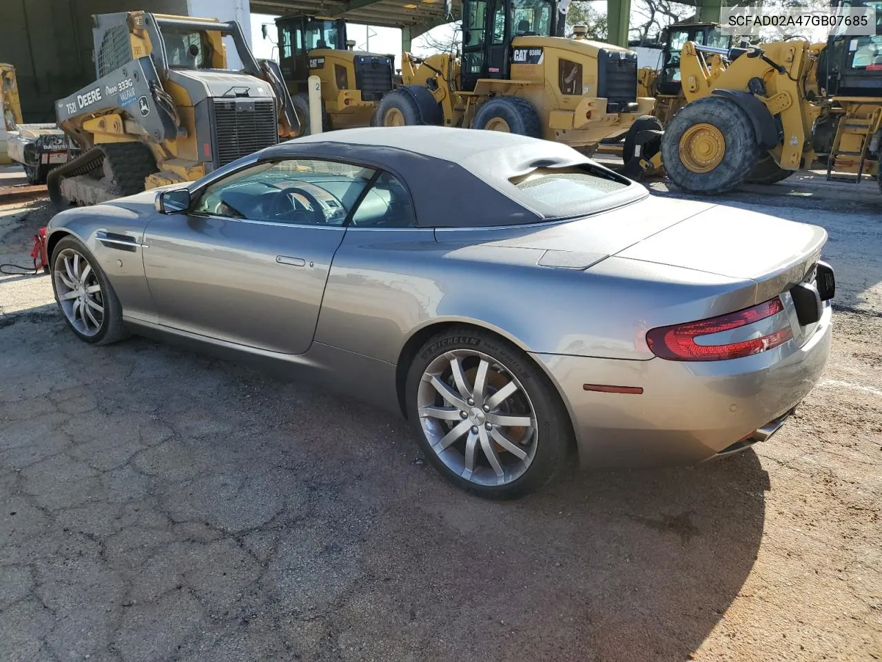 2007 Aston Martin Db9 Volante VIN: SCFAD02A47GB07685 Lot: 75868414