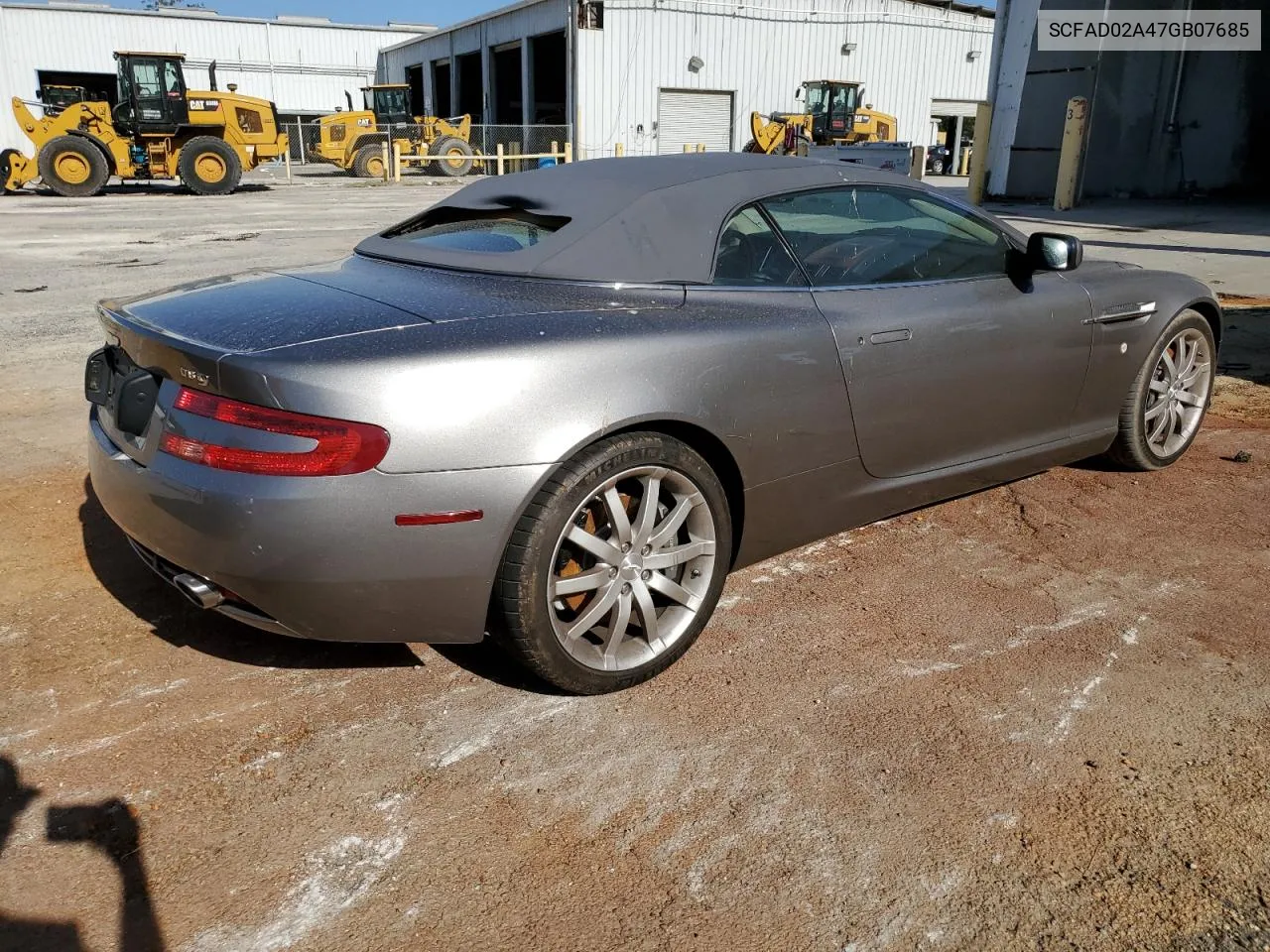 2007 Aston Martin Db9 Volante VIN: SCFAD02A47GB07685 Lot: 75868414