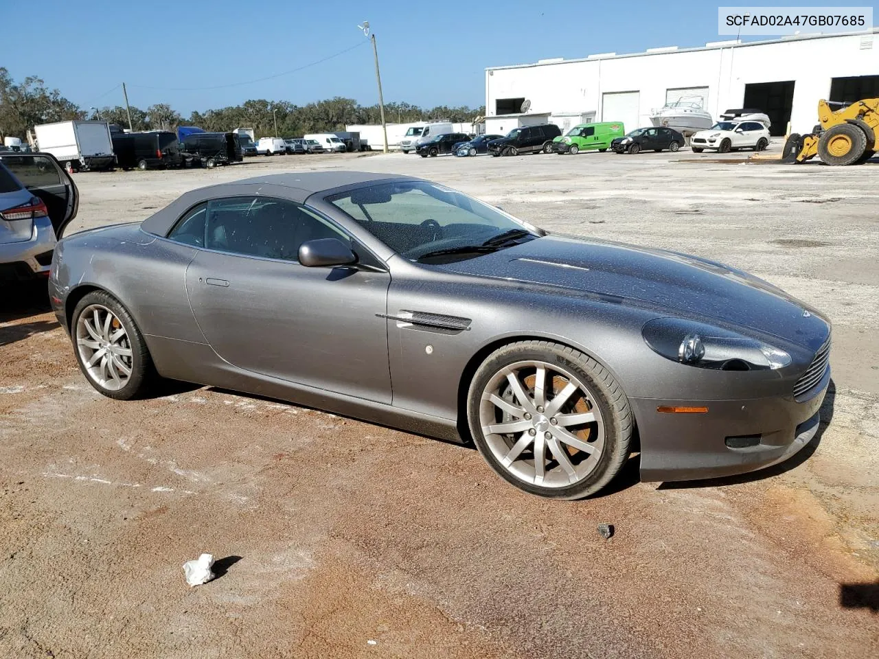 2007 Aston Martin Db9 Volante VIN: SCFAD02A47GB07685 Lot: 75868414