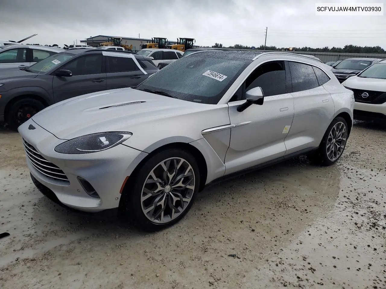 2021 Aston Martin Dbx VIN: SCFVUJAW4MTV03930 Lot: 73946614