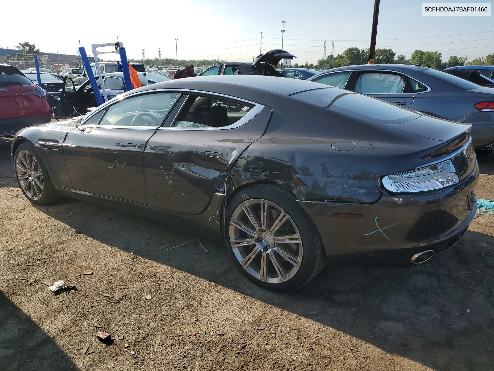 2011 Aston Martin Rapide VIN: SCFHDDAJ7BAF01460 Lot: 68438914