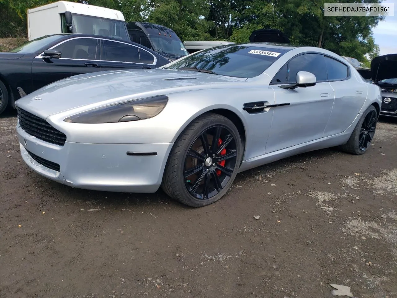 2011 Aston Martin Rapide VIN: SCFHDDAJ7BAF01961 Lot: 73355884