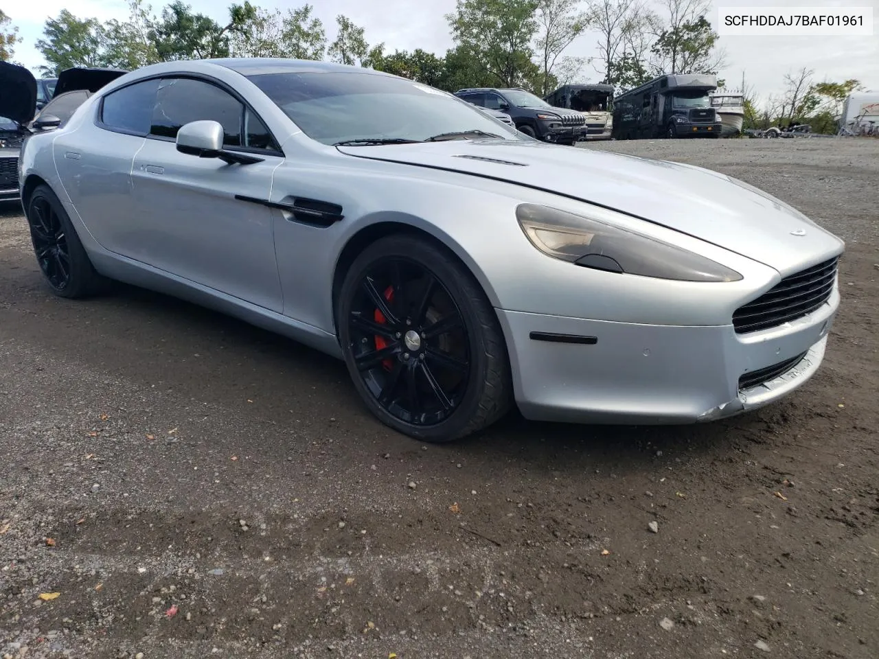 2011 Aston Martin Rapide VIN: SCFHDDAJ7BAF01961 Lot: 73355884