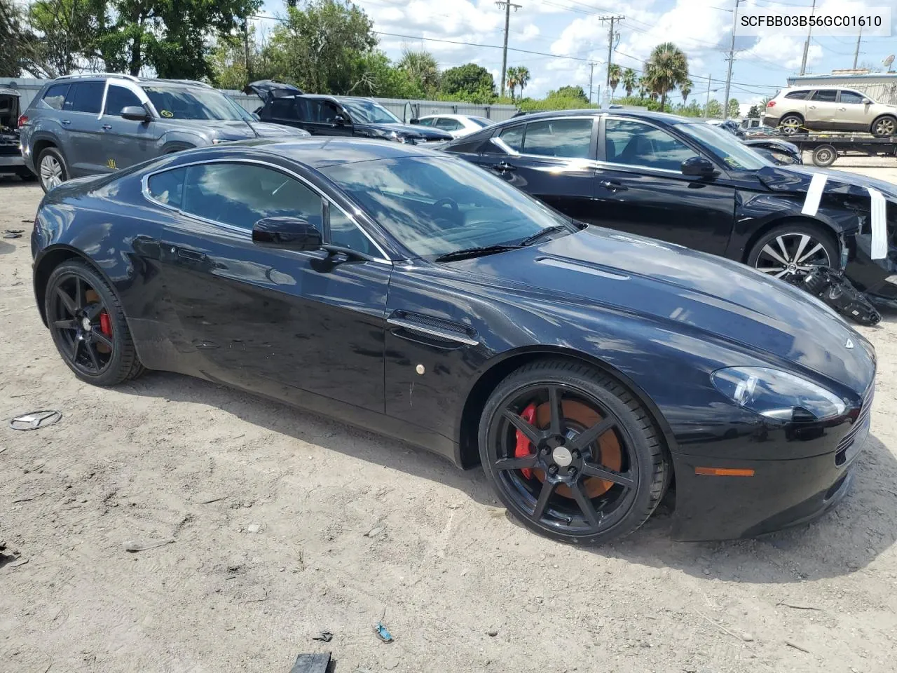 2006 Aston Martin V8 Vantage VIN: SCFBB03B56GC01610 Lot: 69278584