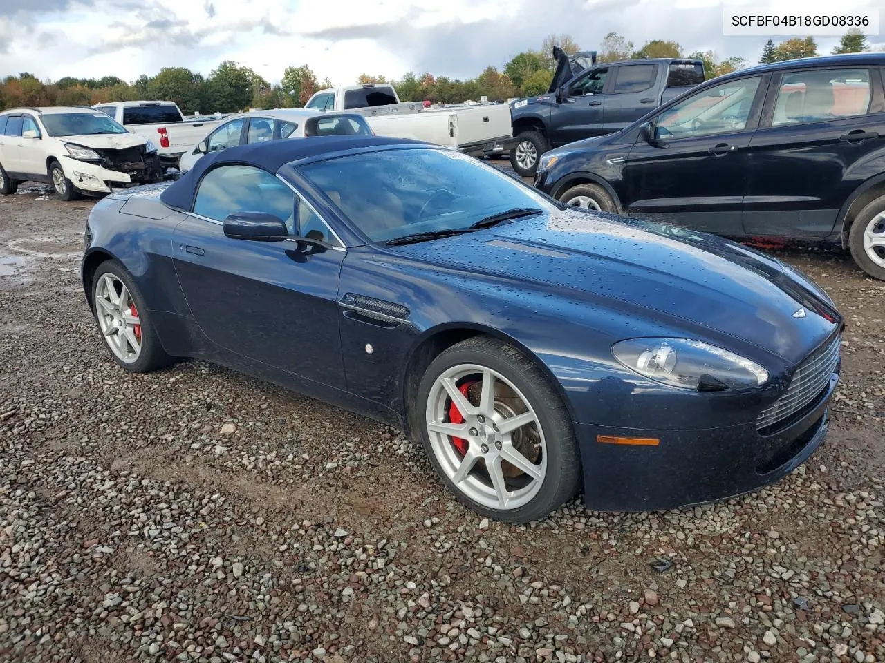 2008 Aston Martin V8 Vantage VIN: SCFBF04B18GD08336 Lot: 75553114