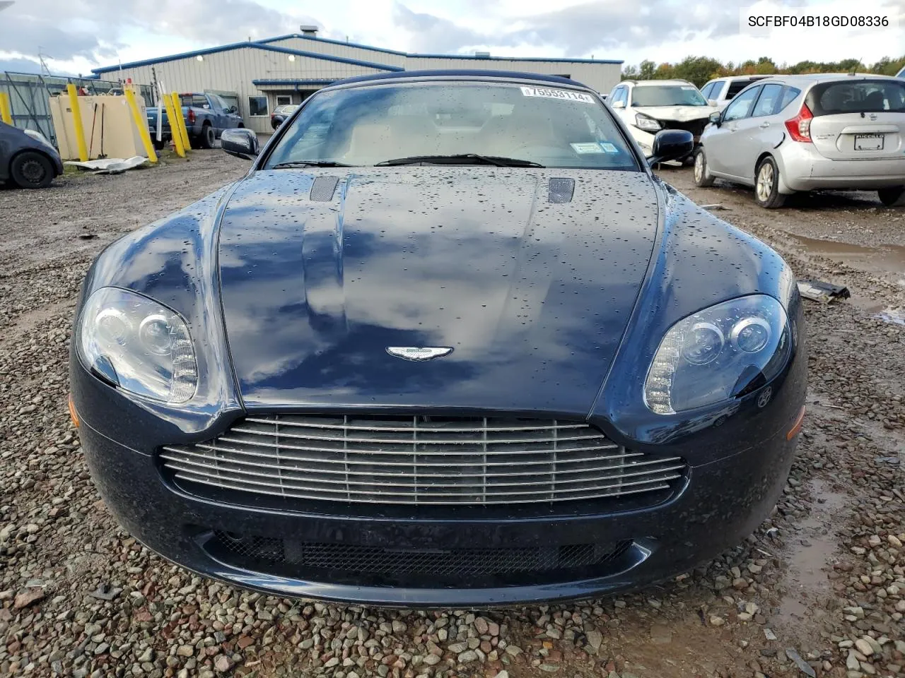 2008 Aston Martin V8 Vantage VIN: SCFBF04B18GD08336 Lot: 75553114