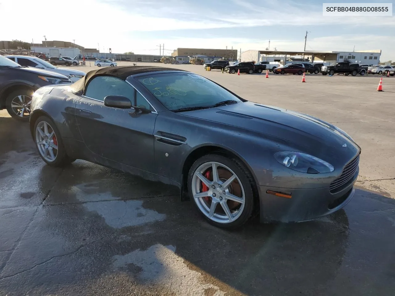 2008 Aston Martin V8 Vantage VIN: SCFBB04B88GD08555 Lot: 80562154