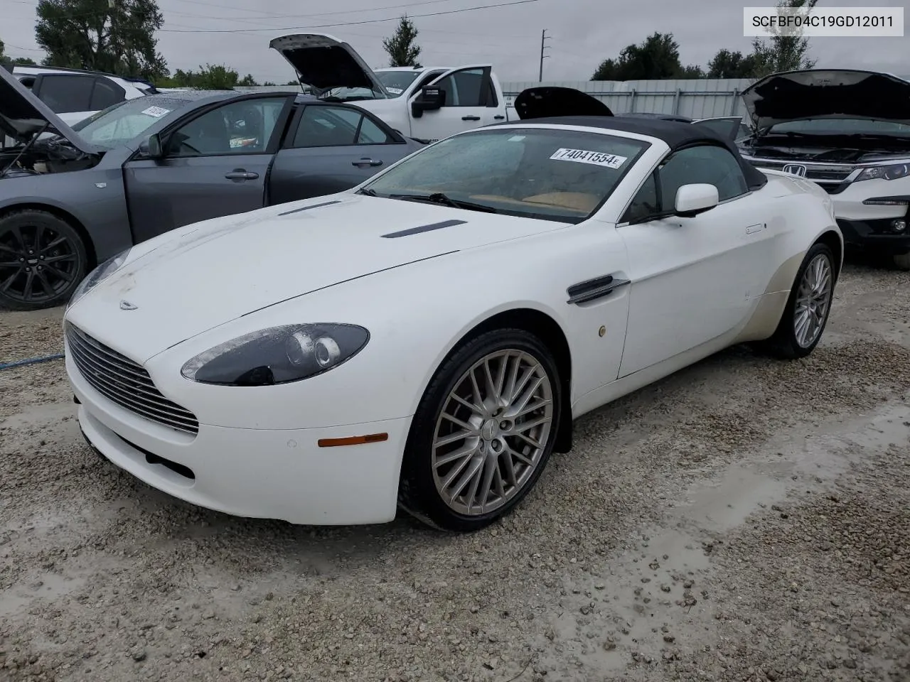 2009 Aston Martin V8 Vantage VIN: SCFBF04C19GD12011 Lot: 74041554