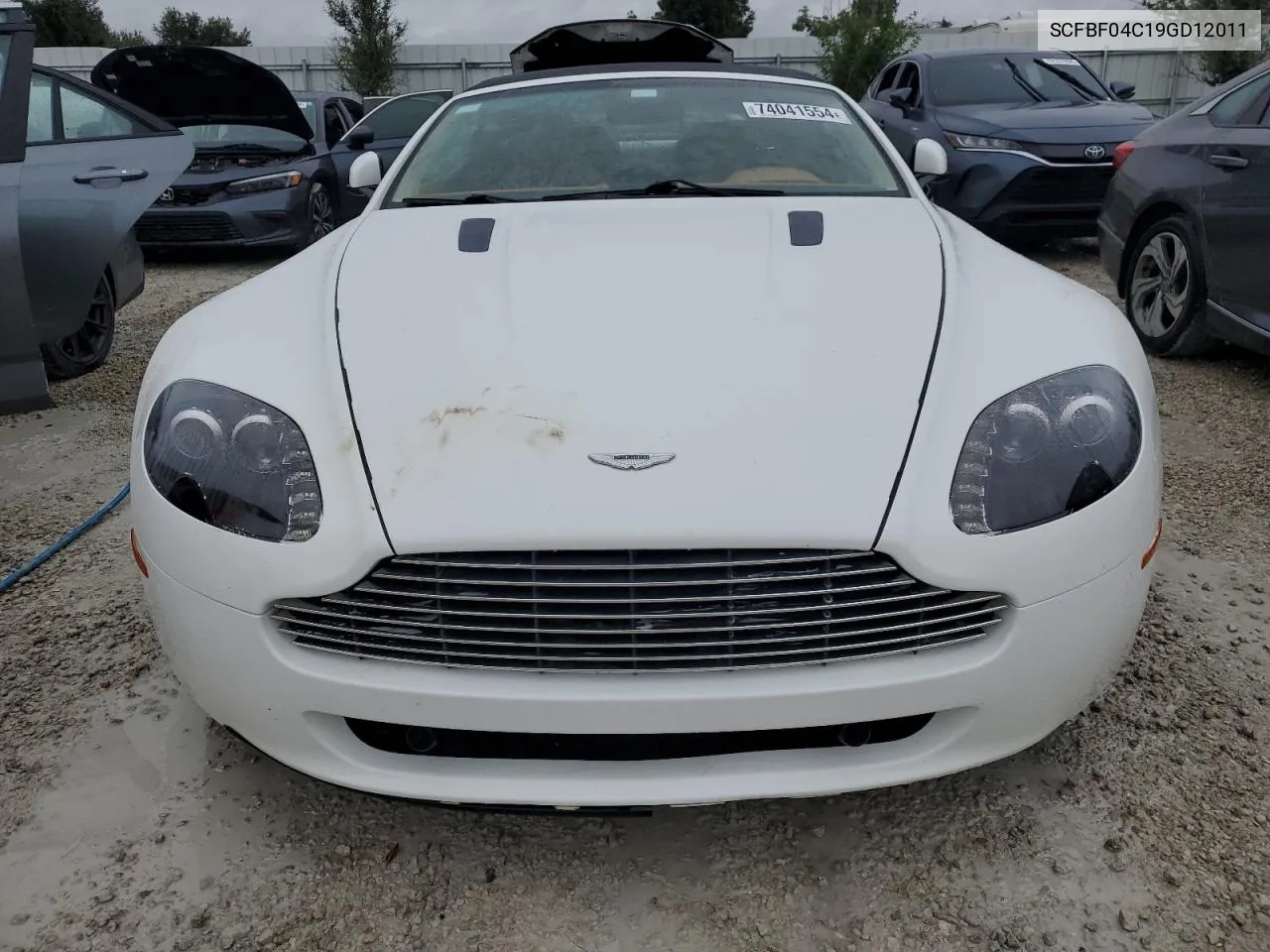 2009 Aston Martin V8 Vantage VIN: SCFBF04C19GD12011 Lot: 74041554