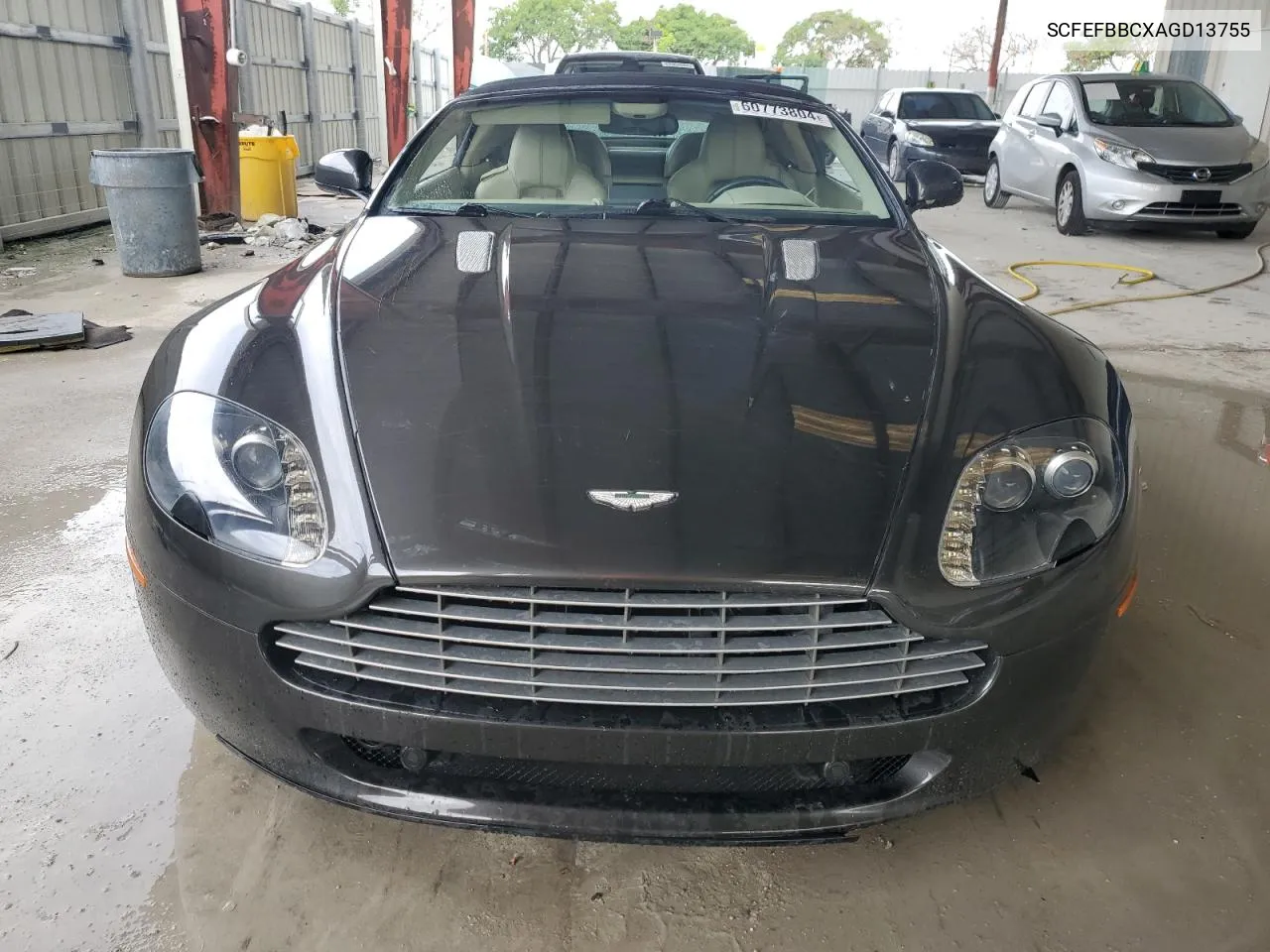 2010 Aston Martin V8 Vantage VIN: SCFEFBBCXAGD13755 Lot: 60773804