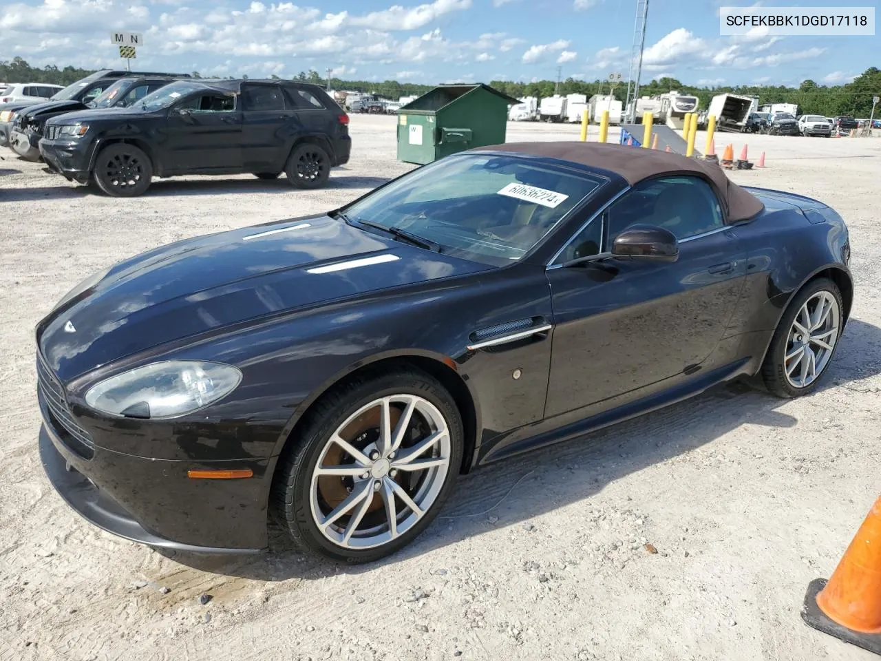 2013 Aston Martin V8 Vantage VIN: SCFEKBBK1DGD17118 Lot: 60636224