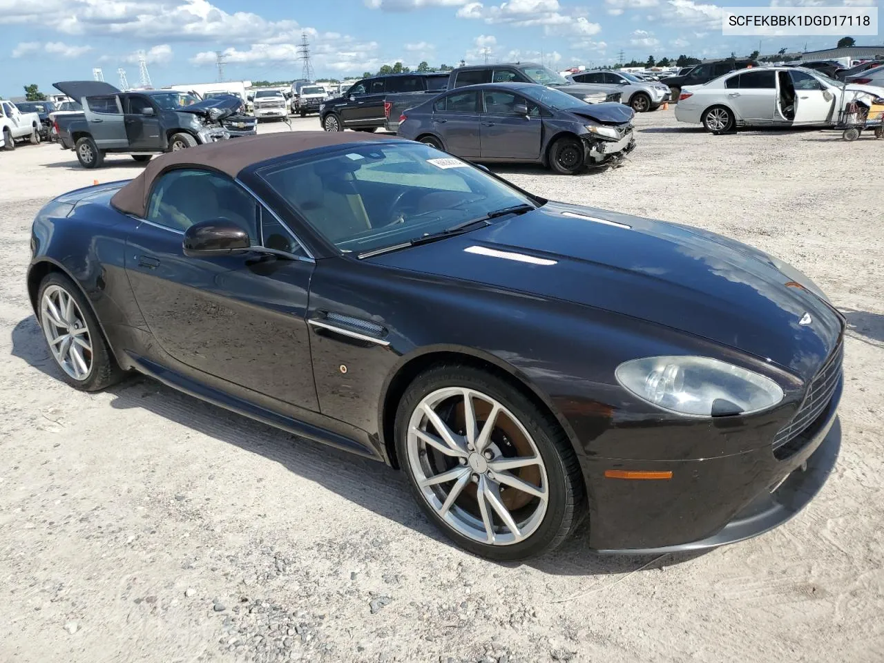 2013 Aston Martin V8 Vantage VIN: SCFEKBBK1DGD17118 Lot: 60636224