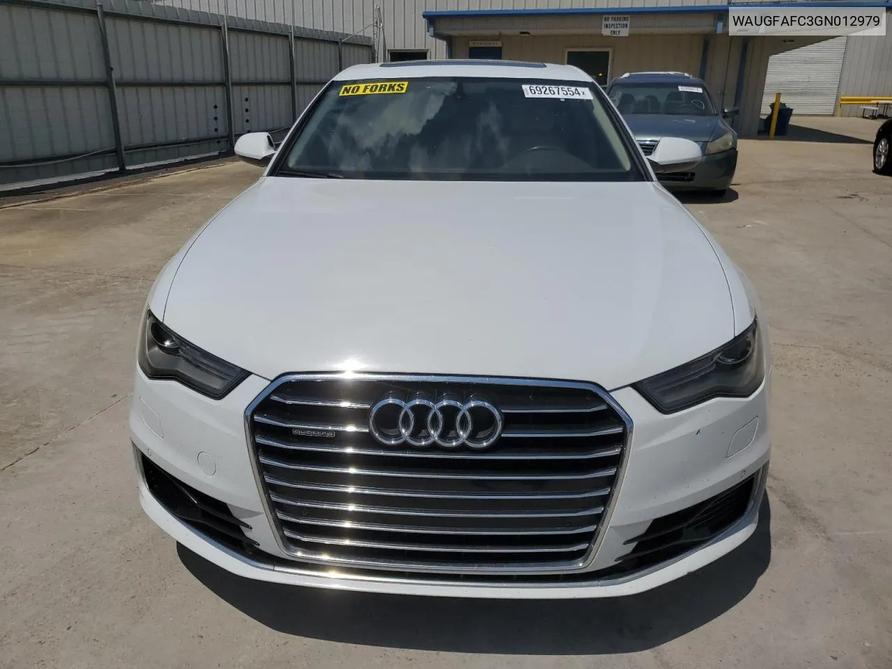 2016 Audi A6 Premium Plus VIN: WAUGFAFC3GN012979 Lot: 69267554