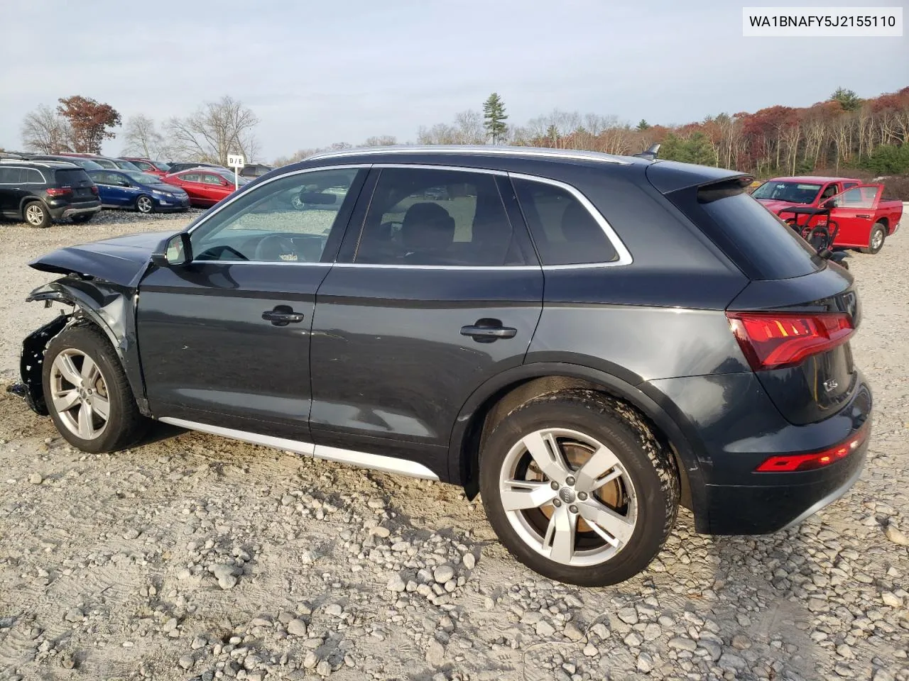 2018 Audi Q5 Premium Plus VIN: WA1BNAFY5J2155110 Lot: 78657424