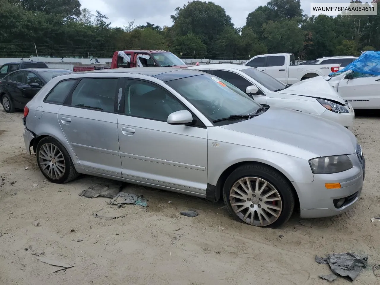 2006 Audi A3 2.0 Sport VIN: WAUMF78P46A084611 Lot: 71172544