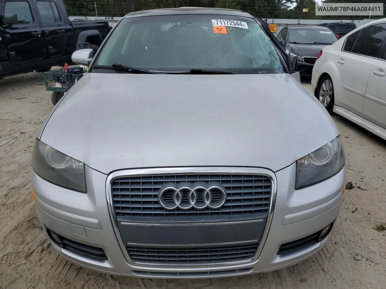 2006 Audi A3 2.0 Sport VIN: WAUMF78P46A084611 Lot: 71172544