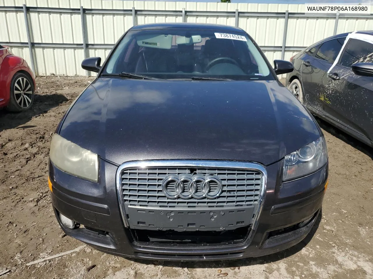 2006 Audi A3 2.0 Premium VIN: WAUNF78P06A168980 Lot: 73874524