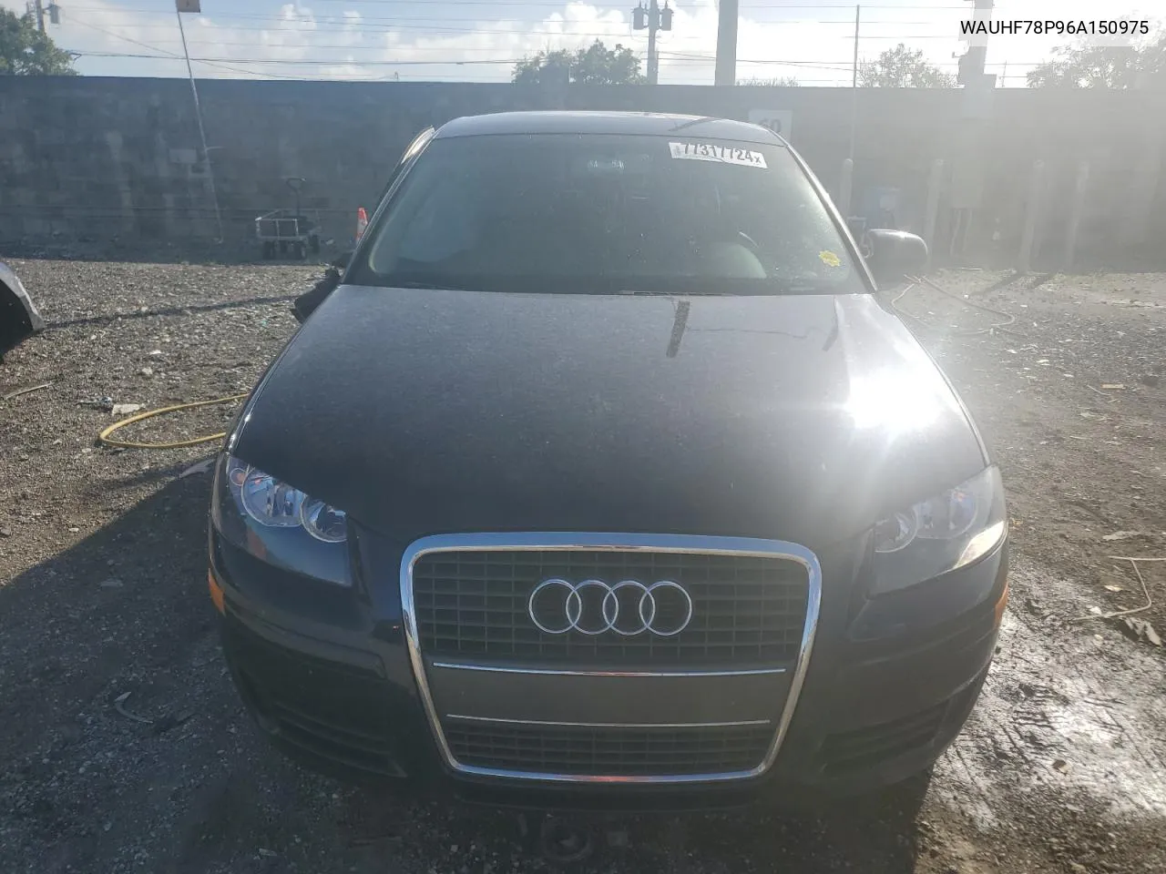 2006 Audi A3 2 VIN: WAUHF78P96A150975 Lot: 77317724