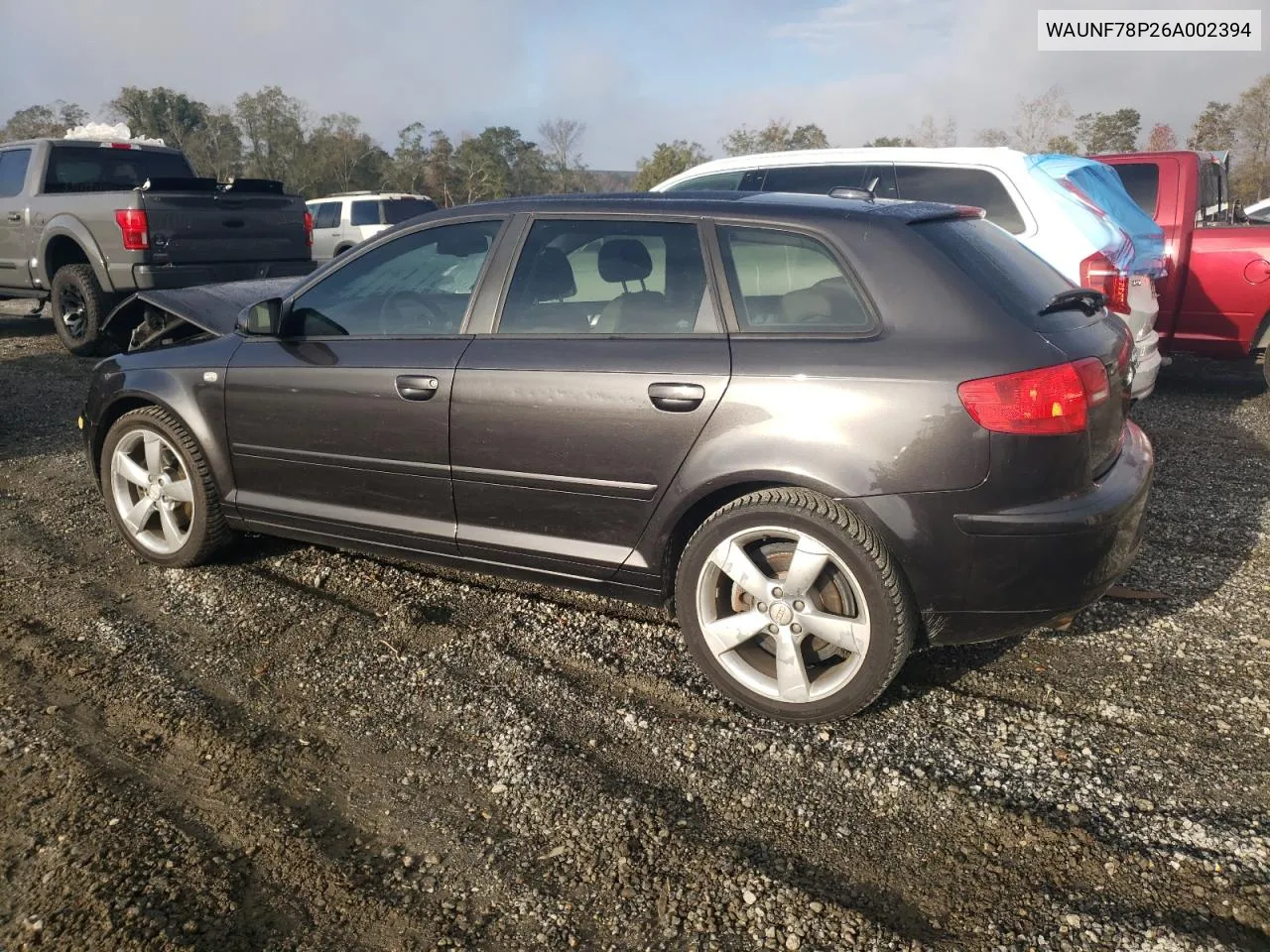 2006 Audi A3 2.0 Premium VIN: WAUNF78P26A002394 Lot: 79844314