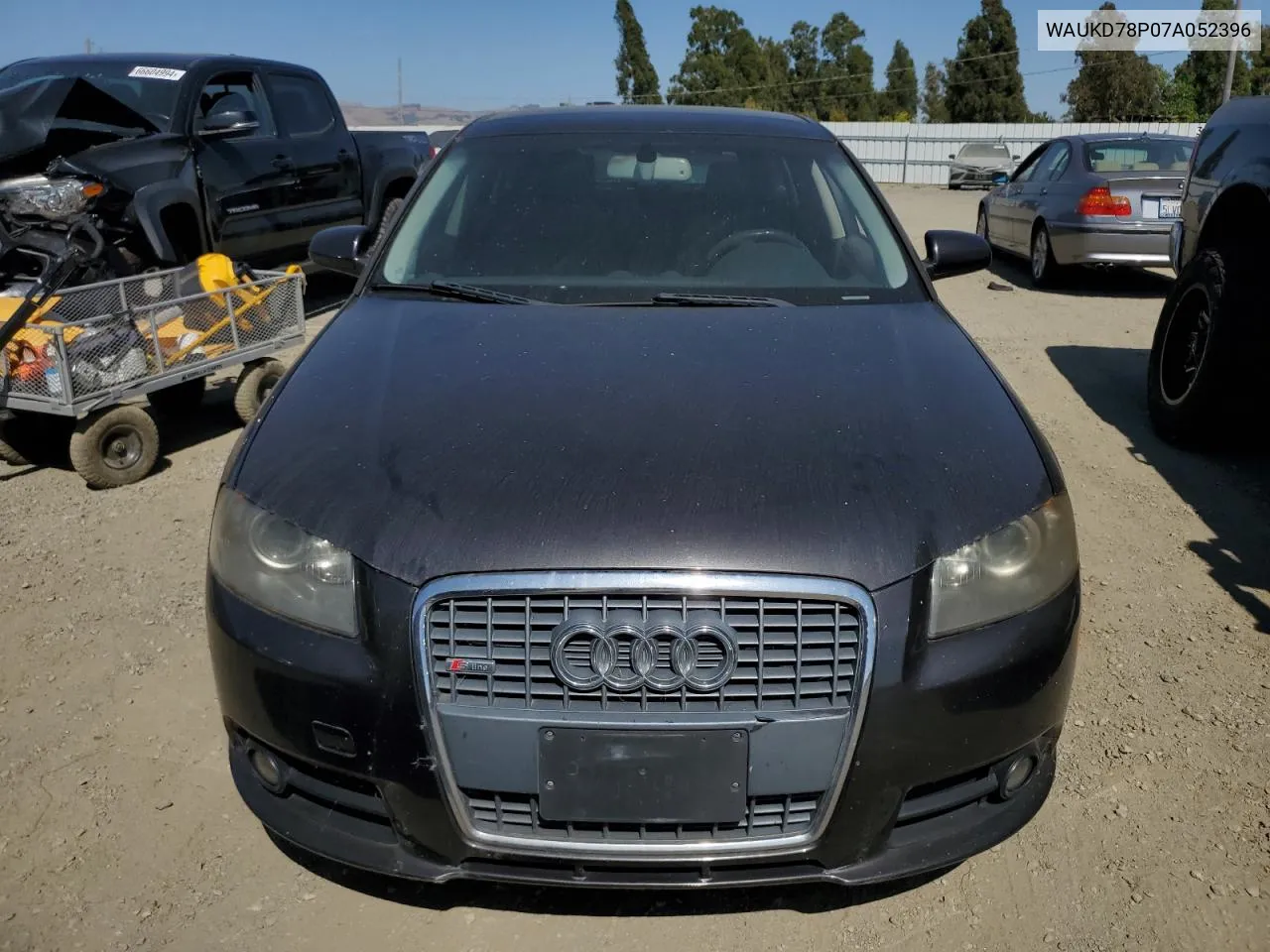 WAUKD78P07A052396 2007 Audi A3 S-Line 3.2 Quattro