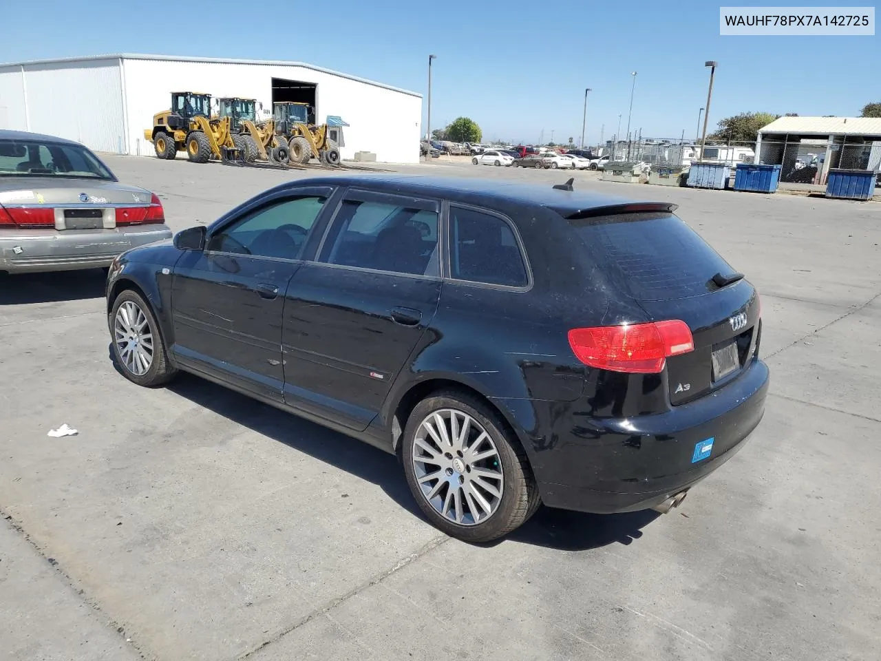 2007 Audi A3 2 VIN: WAUHF78PX7A142725 Lot: 71081204