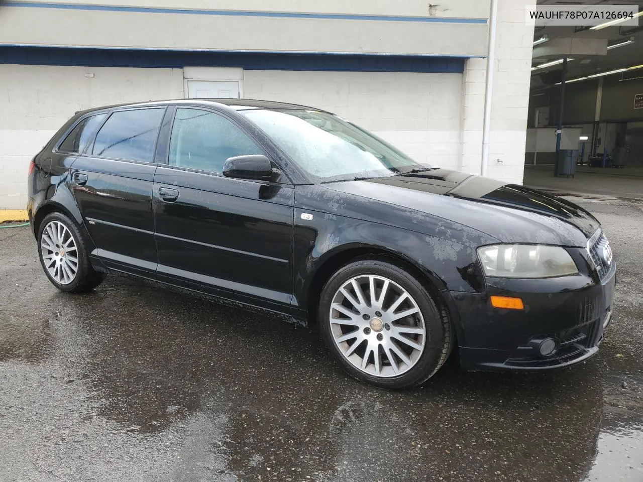 2007 Audi A3 2 VIN: WAUHF78P07A126694 Lot: 74610594