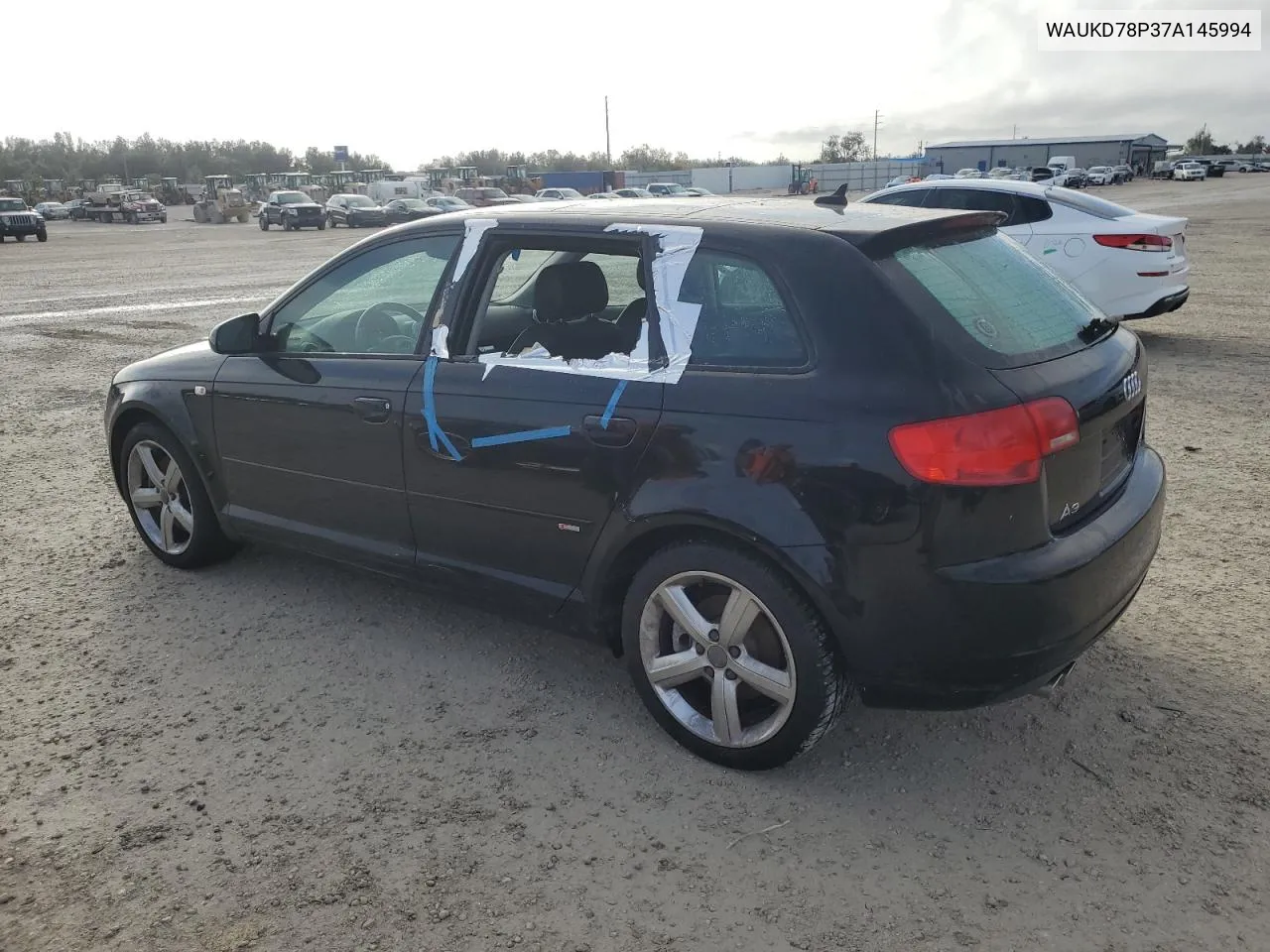 2007 Audi A3 S-Line 3.2 Quattro VIN: WAUKD78P37A145994 Lot: 79560544