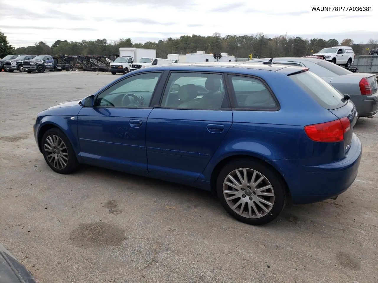 2007 Audi A3 2.0 Premium VIN: WAUNF78P77A036381 Lot: 79903544