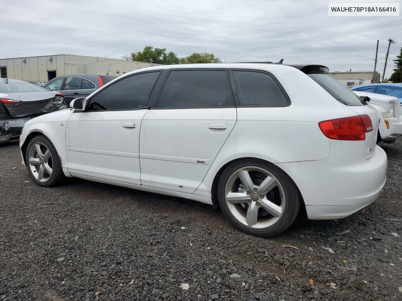 2008 Audi A3 2.0 VIN: WAUHE78P18A166416 Lot: 68515054