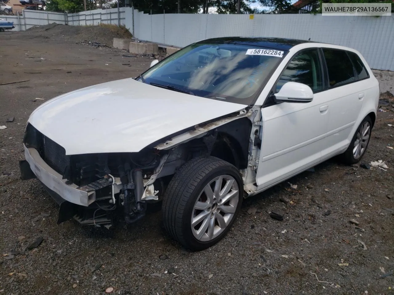 WAUHE78P29A136567 2009 Audi A3 2.0T