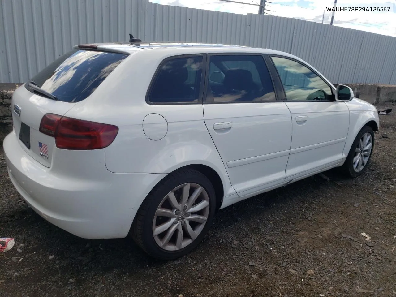 WAUHE78P29A136567 2009 Audi A3 2.0T