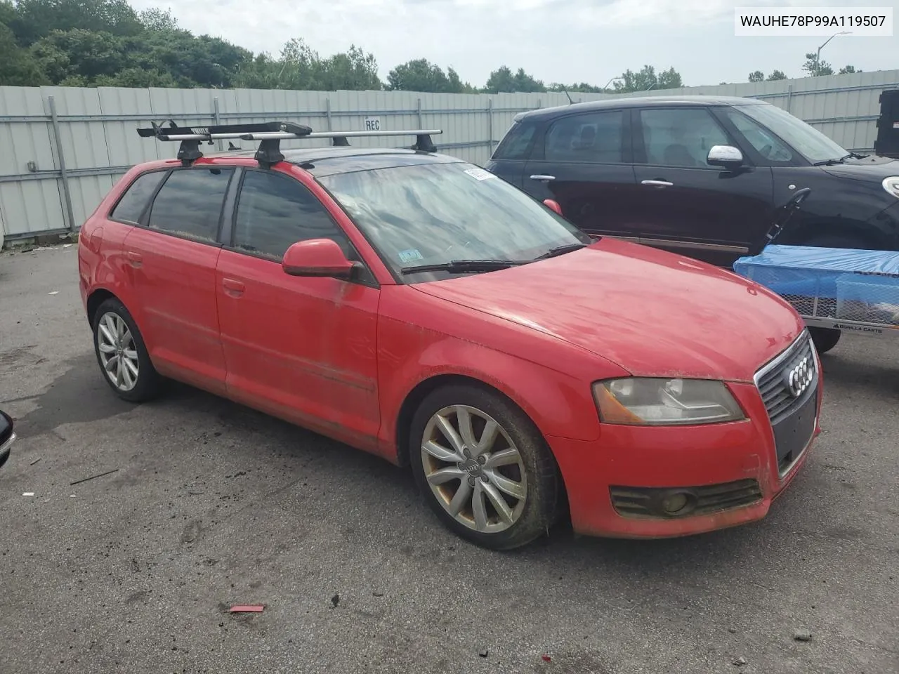 2009 Audi A3 2.0T VIN: WAUHE78P99A119507 Lot: 60913184