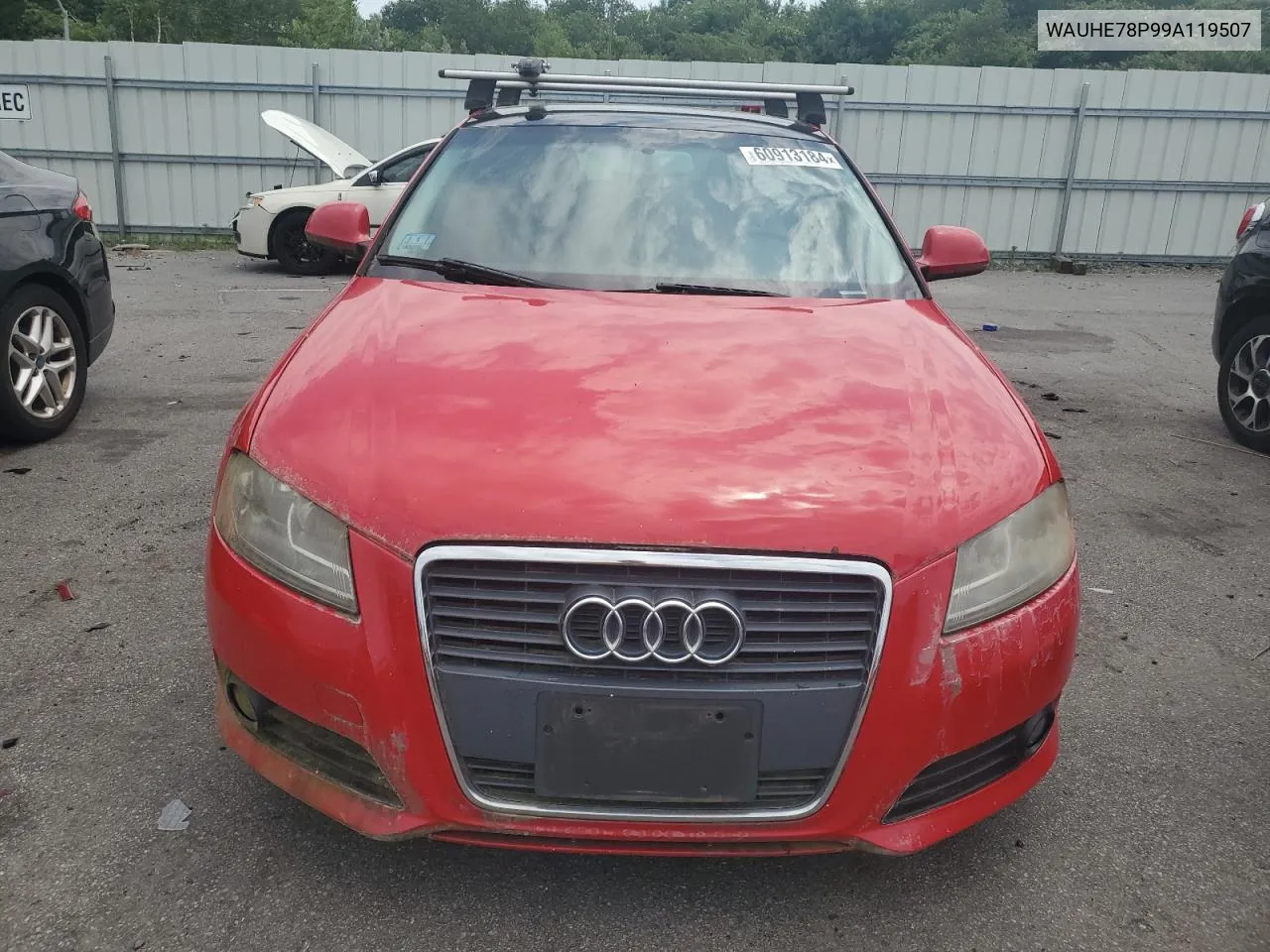 2009 Audi A3 2.0T VIN: WAUHE78P99A119507 Lot: 60913184