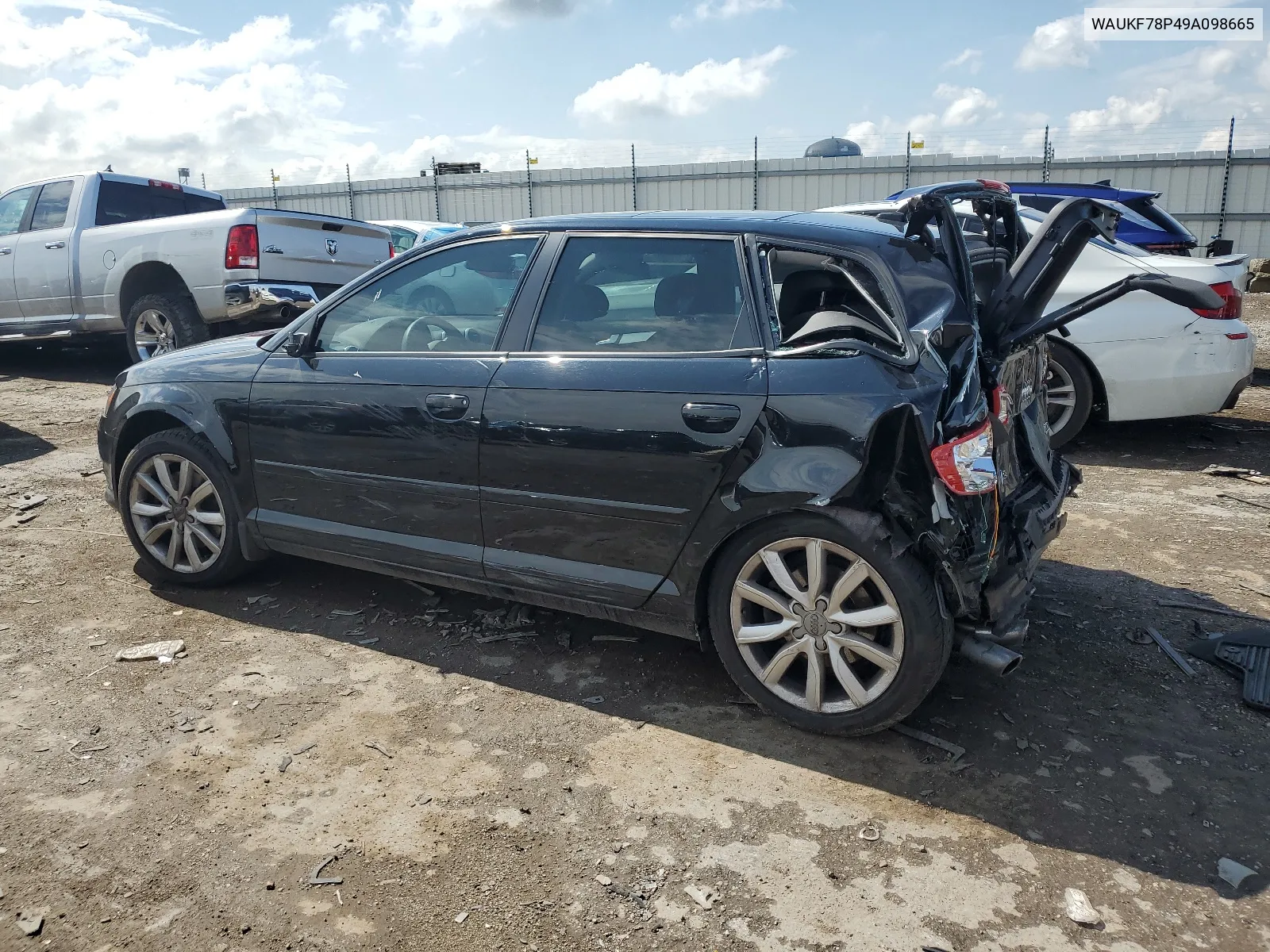 WAUKF78P49A098665 2009 Audi A3 2.0T Quattro