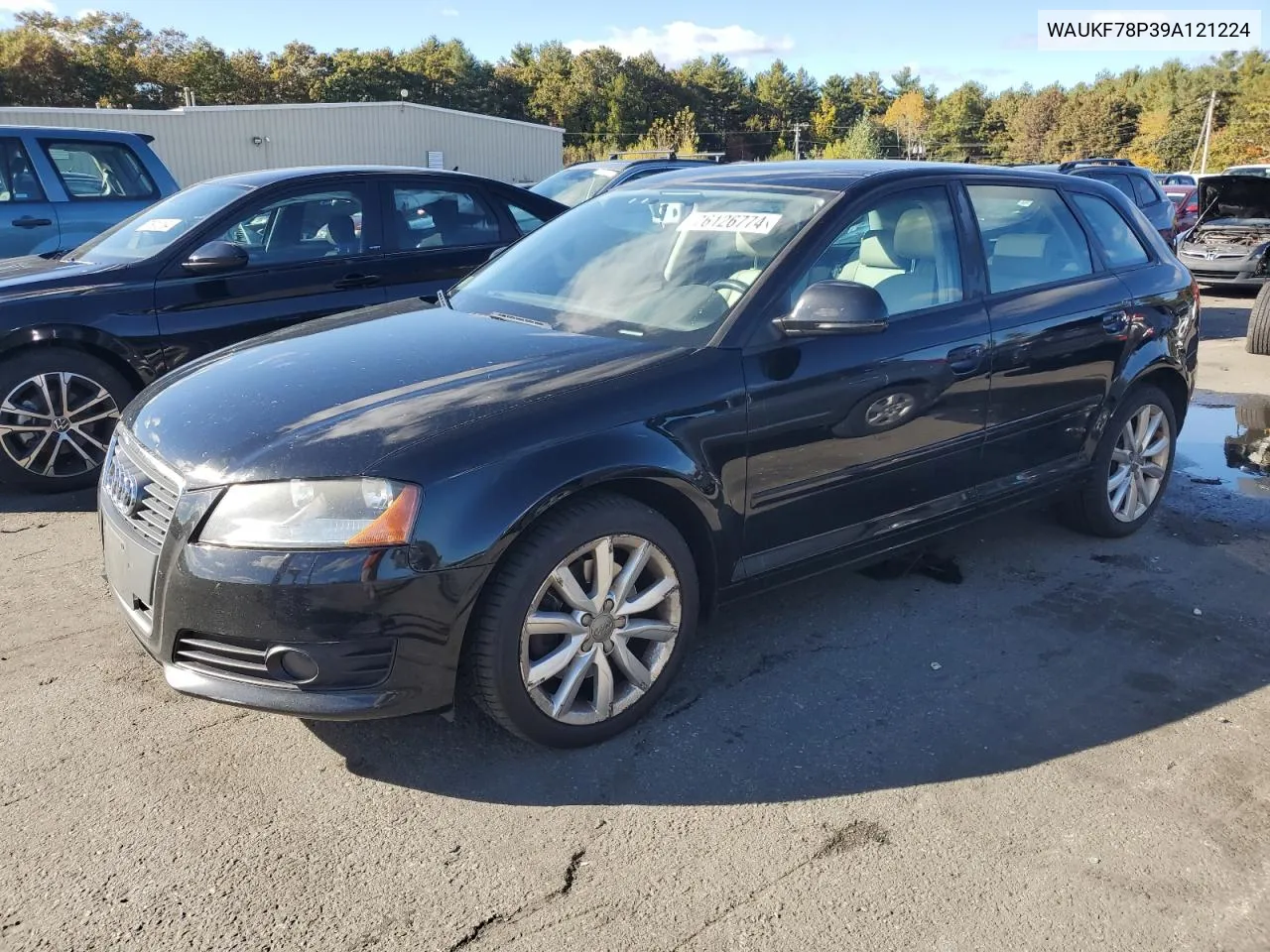 2009 Audi A3 2.0T Quattro VIN: WAUKF78P39A121224 Lot: 76126774