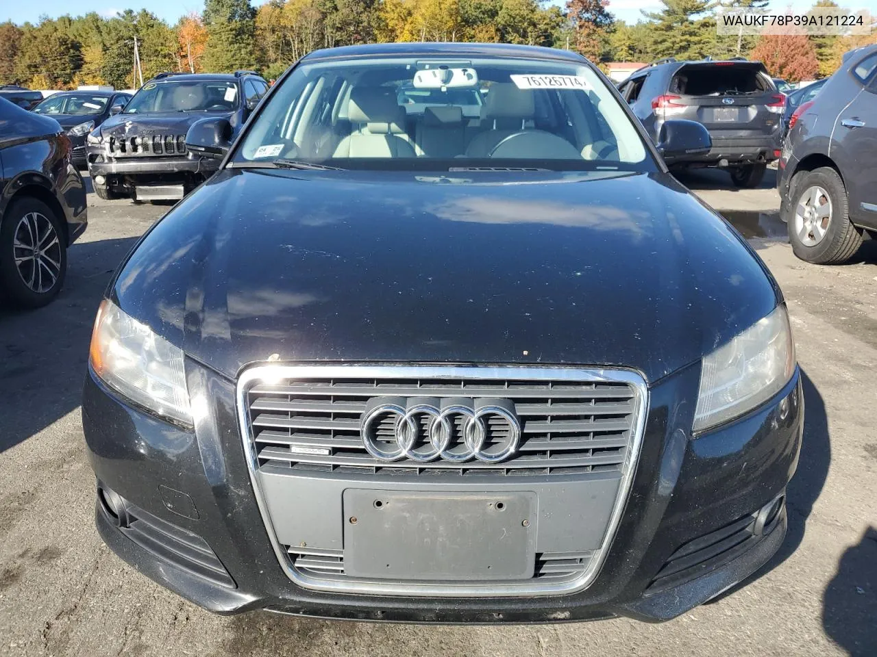 2009 Audi A3 2.0T Quattro VIN: WAUKF78P39A121224 Lot: 76126774