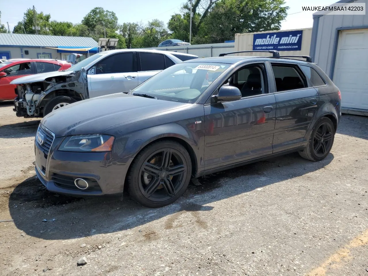 2010 Audi A3 Premium Plus VIN: WAUKEAFM5AA142203 Lot: 63300814