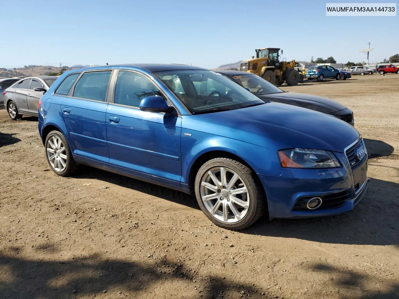 2010 Audi A3 Premium Plus VIN: WAUMFAFM3AA144733 Lot: 73883454