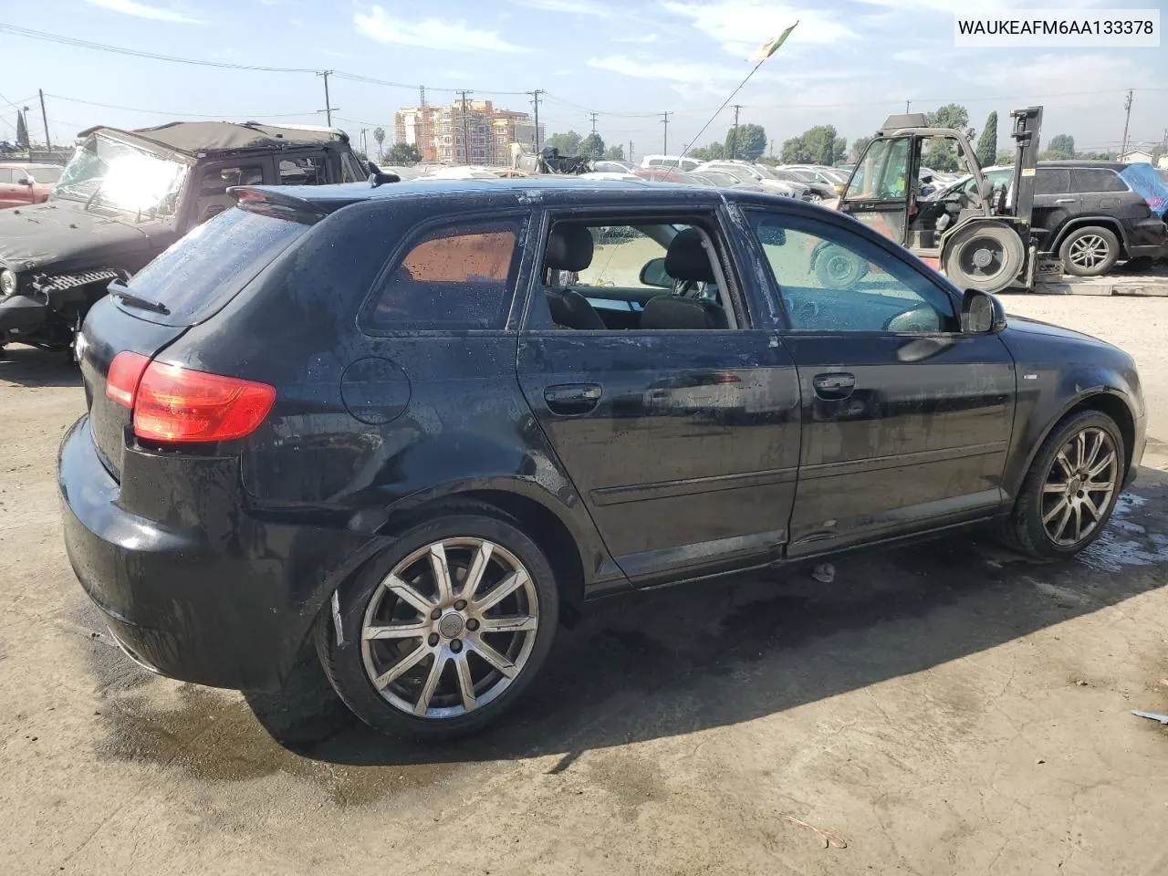 2010 Audi A3 Premium Plus VIN: WAUKEAFM6AA133378 Lot: 75885044